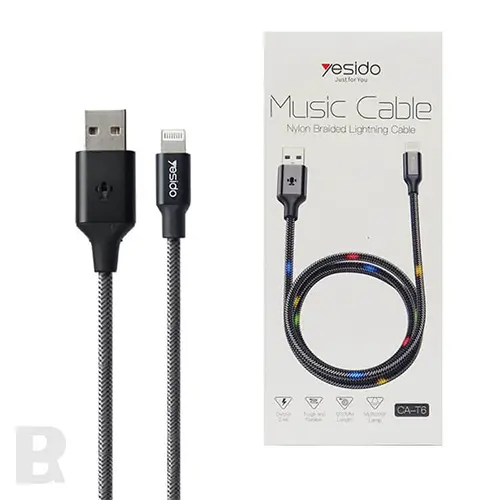 کابل USB به Lightning یسیدو مدل YESIDO CA-T6