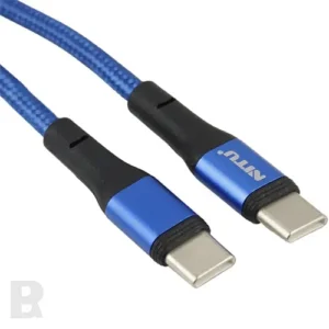 کابل سوپر فست شارژر TYPE C به TYPE C نیتو NITU NC201 طول 2 متر