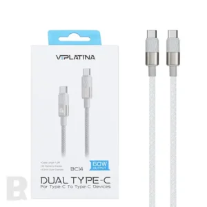 کابل تایپ سی به تایپ سی ویپلاتینا مدل viplatina bc14