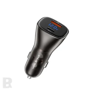 شارژر فندکی سوپر فست شارژ وی آی پلاتینا مدل vk17 viplatina