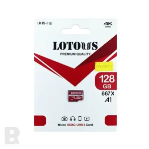 رم میکرو 128 گیگ لوتوس مدل Lotous RAM a1 u3 667x 128g