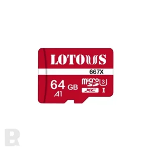میکرو اس دی کارت 64 گیگ microSDXC لوتوس 667X/A1